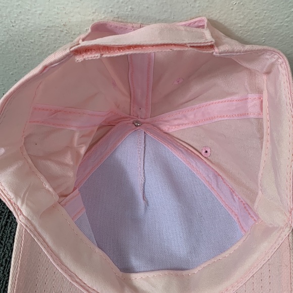 Team Bride Baseball Hat Womens OS Pink Gold Adjustable Strapback Cap Gertex - Picture 13 of 13